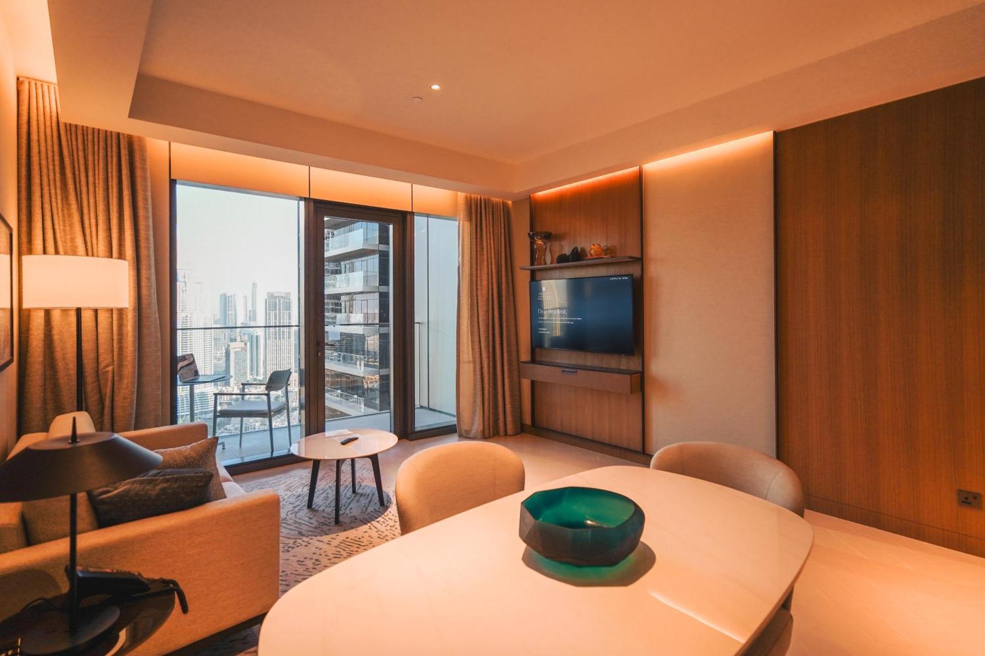 The Closest Building To Burj Khalifa With Fountain View In Address Opera Residence Дубай Екстер'єр фото