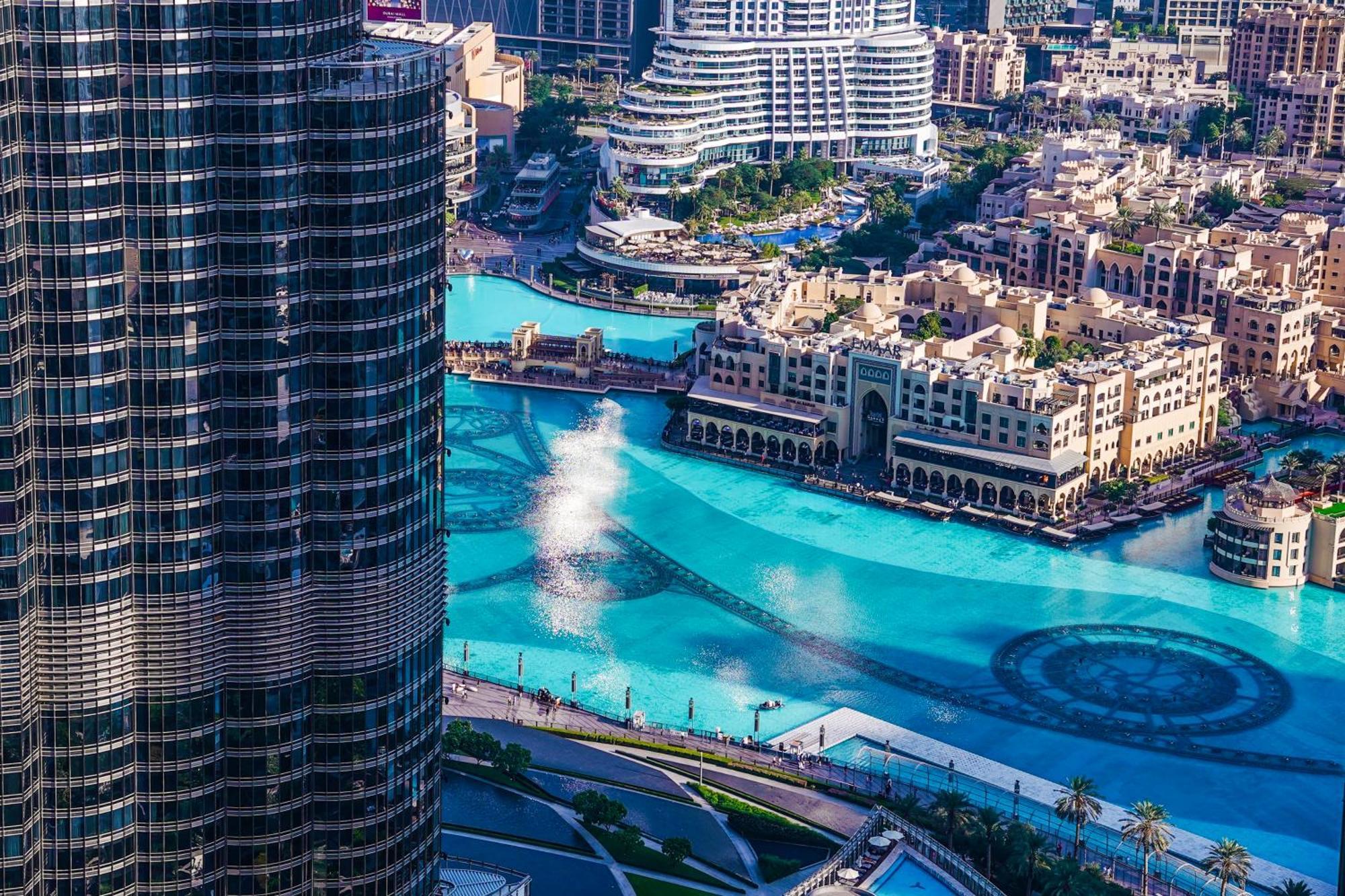 The Closest Building To Burj Khalifa With Fountain View In Address Opera Residence Дубай Екстер'єр фото