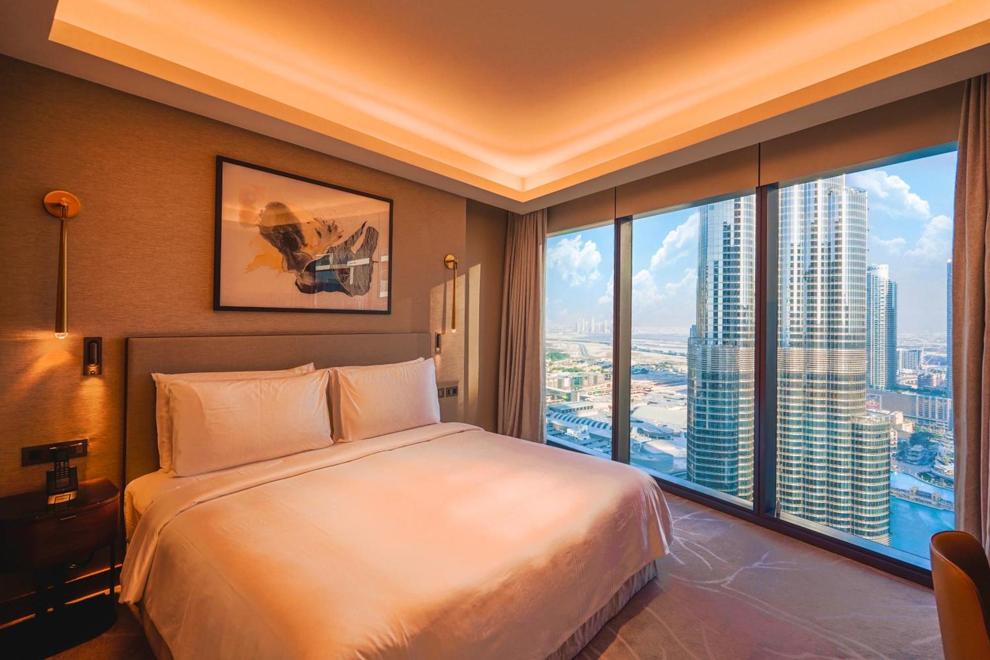 The Closest Building To Burj Khalifa With Fountain View In Address Opera Residence Дубай Екстер'єр фото